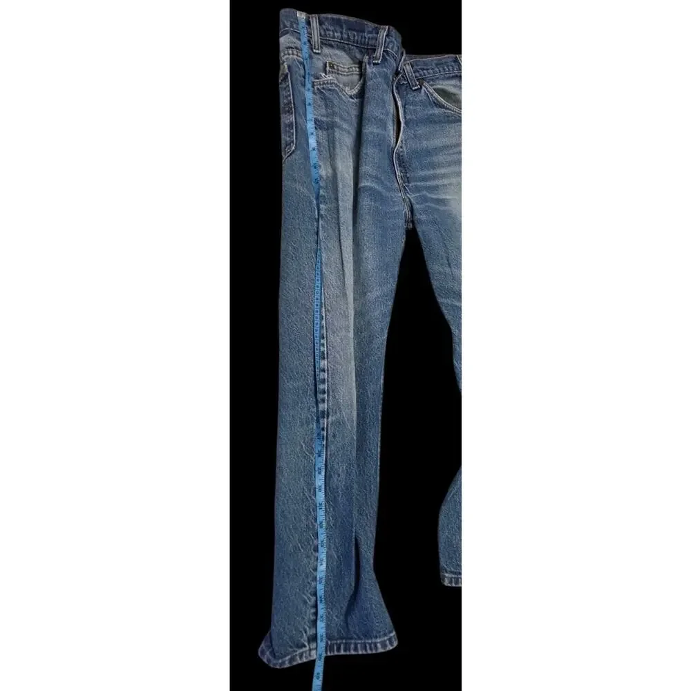 80s Levis Orange Tab Jeans Vtg 517 Bootcut Distressed Indie Sleaze 34x28 Actual